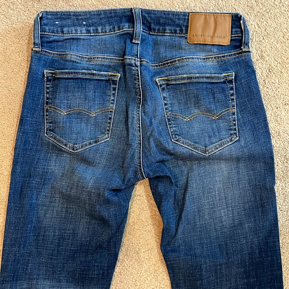 Men’s American Eagle 30x 32 Skinny Jeans - Picture 5 of 10